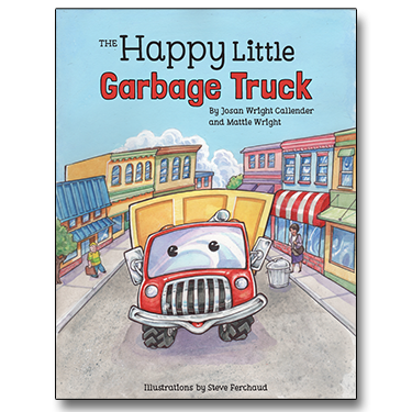 Happy Little Garbage Truck Cover